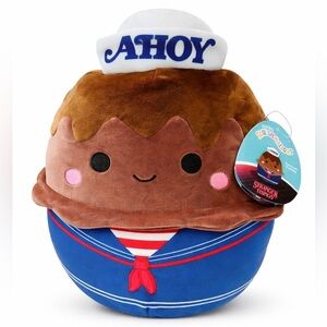 Squishmallows Stranger Things Ahoy Chocolate Pudding Plush 10” NWT
